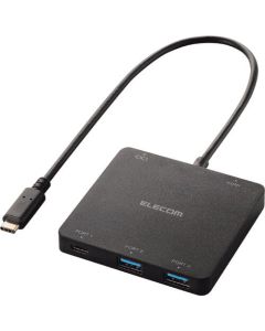 แท่นวางที่ติดตั้ง USB Type-C รองรับ PD สีดำ