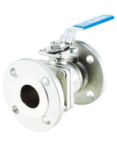 บอลวาล์ว 2 ชิ้น สแตนเลส หน้าแปลน 1 MPa 50A (2)
