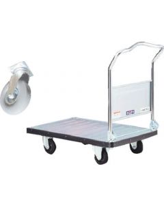 รถเข็นเหล็ก Dandy D series รุ่น DA มือจับพับได้ ชนิดยางลม สำหรับถนนขรุขระ