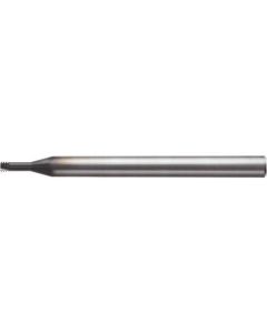เครื่องมือต๊าปเกลียวซีเมนต์คาร์ไบด์ M2 x 0.4 x φ1.5 x จำนวนร่อง 2