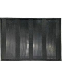 Nitril Rubber Tray with 5 Ant-Slip Tapes  กล่องละ 1 แผ่น