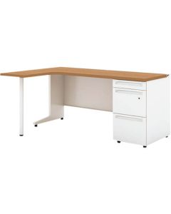 โต๊ะทำงานขาเดียว US L-type UR-1612WA-3-6L T2 (779895)
