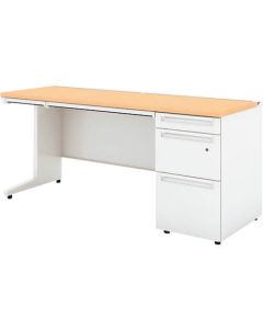 โต๊ะทำงานแขนเดียว US UR-166D-3 WM/W4 (779591)