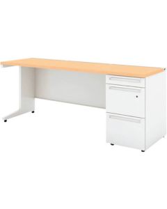 โต๊ะทำงานแขนเดียว US UR-186WA-3 WM/W4 (779726)
