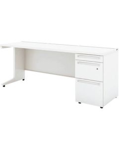 โต๊ะทำงานแขนเดี่ยว US UR-186WD-3 W4/W4 (779767)