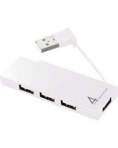 ฮับ USB 2.0 (4 พอร์ต สีดำ)