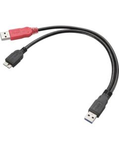 USB 3.0 Cable/Double power cable 1เส้น