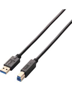 USB 3.0 Cable/2.0m/Standard/A-B/Black 1เส้น