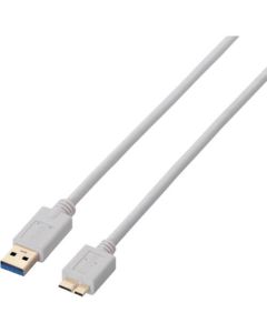 สาย USB3.0 ชนิด A-microB ยาว 1.0 ม. สีขาว