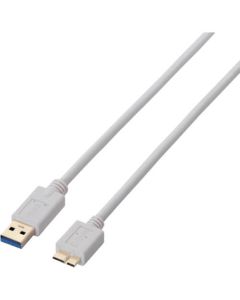 สาย USB3.0 ชนิด A-microB สีขาว 1.5 ม