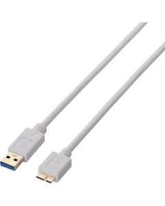 สาย USB3.0 ชนิด A-microB ยาว 2.0 ม. สีขาว