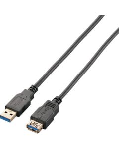 USB 3.0 Extension Cable/1.5m/A(m)-A(f)/Black 1เส้น