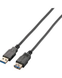 USB 3.0 Extension Cable/2.0m/A(m)-A(f)/Black 1เส้น