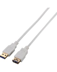 สายต่อ USB 3.0 บางเฉียบ ชนิด A-A ยาว 2.0 ม. สีขาว