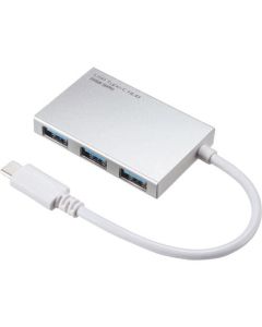 ฮับ USB Type C แบบบาง (4 พอร์ต)