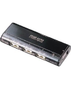 ฮับ USB 2.0 (4 พอร์ต สีดำ)