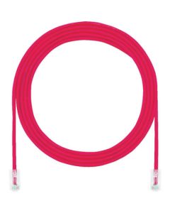 Category 5E สายแพทช์เส้นผ่านศูนย์กลางเล็ก 3 ม. สีแดง UTP28CH3MRD