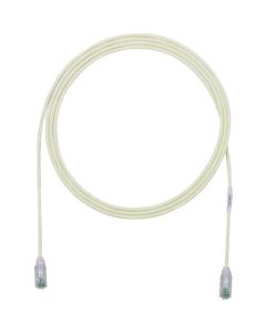 หมวด 6 สายแพทช์เส้นผ่านศูนย์กลางเล็ก 0.5 ม. สีขาวออฟไวท์ UTP28SP0.5M