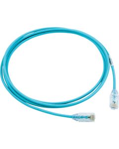 Category 6 สายแพทช์บาง 1 ม. สีน้ำเงินพาสเทล UTP28SP1MPB