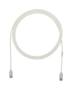 Category 6A สายแพทช์เส้นผ่านศูนย์กลางขนาดเล็ก 20 ม. สีขาวออฟไวท์ UTP28X20M