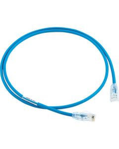 หมวดหมู่ 6A สายแพทช์เส้นผ่านศูนย์กลางขนาดเล็ก 20 ม. สีน้ำเงิน UTP28X20MBU