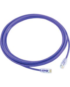 หมวดหมู่ 6A สายแพทช์เส้นผ่านศูนย์กลางขนาดเล็ก 30 ม. สีม่วง UTP28X30MVL