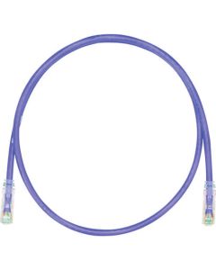 หมวดหมู่ 5 สายแพทช์ EUTP 0.5 ม. สีม่วง UTPCH 0.5 MVLY