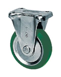 Plate Type Caster (pressed urethane wheel)