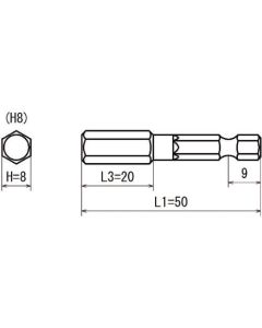 V17X-H8-50 10เส้น