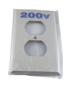 แผ่นพลาสติกวิศวกรรม 200V แบบคู่ 1 อัน