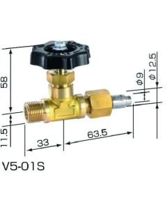 V5-04S outlet valve for C2H2
