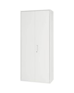 ตู้เก็บของติดผนังบานเปิด รุ่น D450 สีขาว สำหรับเก็บของด้านล่าง