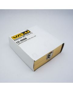 LC-008B ชุดดอกเร้าเตอร์ 8 ชิ้น ก้าน 1/4"