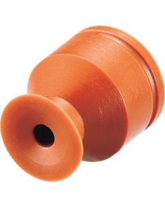 แผ่นดูด/แบบฝัง/ซิลิโคน/แผ่นรอง สีน้ำตาล เส้นผ่านศูนย์กลางภายนอก 8 มม.