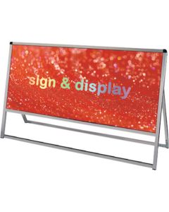 ป้ายขาตั้ง Varius ป้ายอลูมิเนียมคอมโพสิต ชนิดบอร์ด 1200 x 600 หน้าเดียว