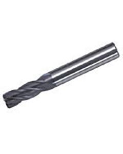 Four-flute Carbide Miracle End Mills with Corner Radius (J type)