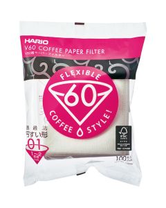 V60 Paper Filter 01 W 100 sheets 10 อัน