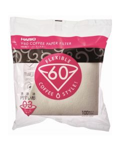 V60 Paper Filter 03 W 100 sheets 10 อัน