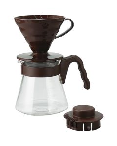 V60 Coffee Server 02 Set / Chocolate Brown 18 อัน