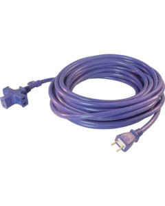 Triangle Multi Extension Cord 10m Violet 1เส้น