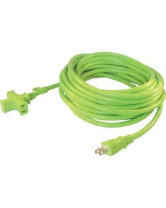 Triangle Multi Extension Cord 10m Green 1เส้น