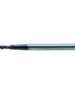 Two-flute Carbide Miracle Taper Neck Ball End Mill