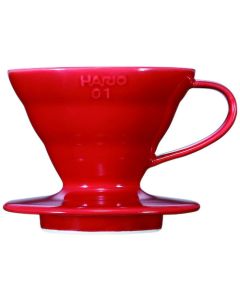 V60 Coffee Dripper 01 Ceramic / Red