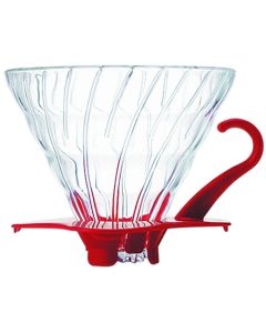 V60 Glass Dripper 02 / Red