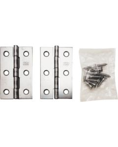 Standard Thin Type Stainless Hinge ถุงละ 2แผ่น