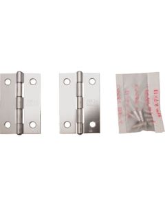 Medium-Thickness Type Stainless Hinge ถุงละ 2แผ่น