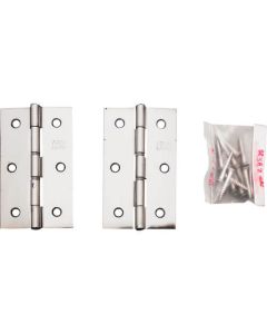 Medium-Thickness Type Stainless Hinge ถุงละ 2แผ่น