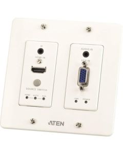 HDMI & VGA HDBaseT Transmitter with US Wall Plate 1อัน