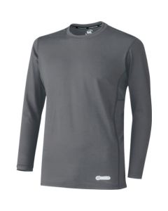 Verdexel เสื้อยืดแขนยาว unisex cool core VEC211 สีเทาท็อป L