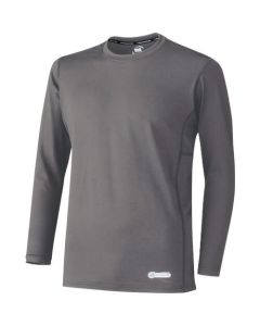 Verdexel เสื้อยืดแขนยาว unisex cool core VEC211 สีเทาท็อป M
